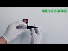 Pp kleuren 9 kader 20 pagina het Elastische Boek van de de Inzamelingskaart van het Kaartboek kan worden aangepast