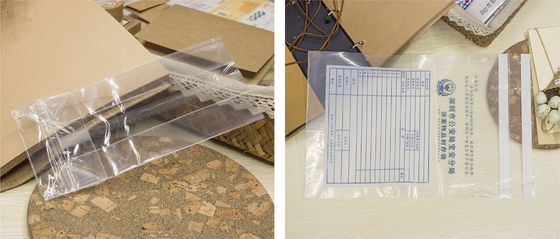 Confidential LDPE Zipper Bag Accept Customized Logo And Color