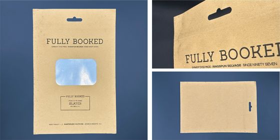 Degradable Paper Plastic Composite Bag Recyclable Printing Patterns