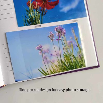 Aper Core 6 Inch Leather Cover Pocket Photo Album Viscose Customized