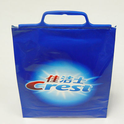 HDPE Custom Large Plastic Bags With Handles Degradable Waterproof
