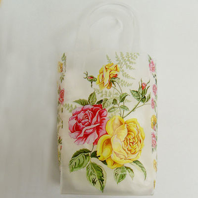 HDPE Custom Large Plastic Bags With Handles Degradable Waterproof