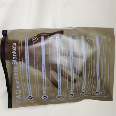 Printed PVC Bag With Zipper Waterproof Regeneration Material