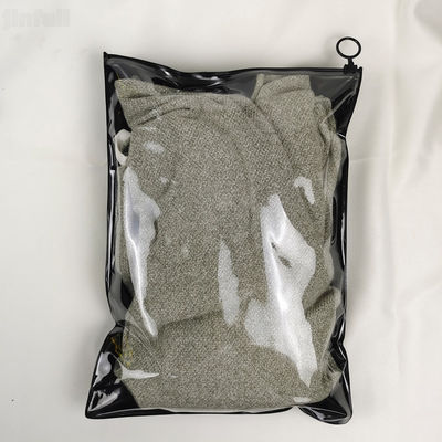 Biodegradable PVC Bag Zipper Rainproof Accept Customized Logo
