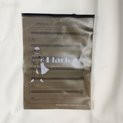 Reusable PVC Pouch With Zipper Regenerative Material For Various Clothes