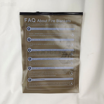 Reusable PVC Pouch With Zipper Regenerative Material For Various Clothes
