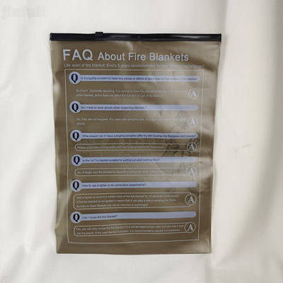 Reusable PVC Pouch With Zipper Regenerative Material For Various Clothes