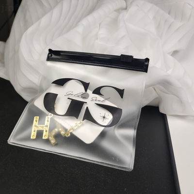 Reusable Plastic Zipper Bag Regenerative PVC Printed Voltage Bag