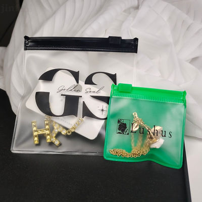 Reusable Plastic Zipper Bag Regenerative PVC Printed Voltage Bag