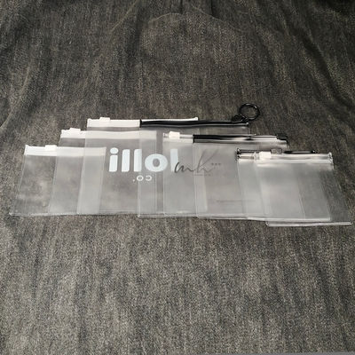 Reusable Plastic Zipper Bag Regenerative PVC Printed Voltage Bag