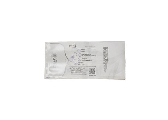 Physical Supplies Composite Plastic Bag White Color Heat Seal Bag