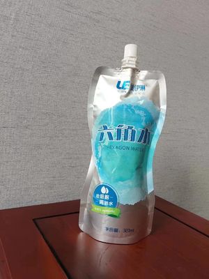 Smooth Composite Plastic Bag Tearproof Sucking Bag Customizable