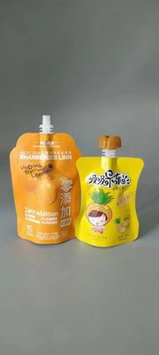 Eco Friendly Composite Plastic Bag BOPP / PETAL / CPP Suction Nozzle Bag