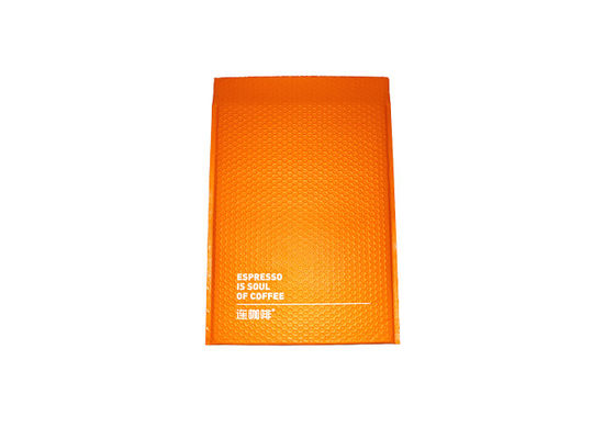 Printed Bubble Plastic Mailing Bags LDPE Composite Kraft Paper Waterproof