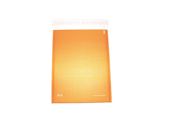 Printed Bubble Plastic Mailing Bags LDPE Composite Kraft Paper Waterproof