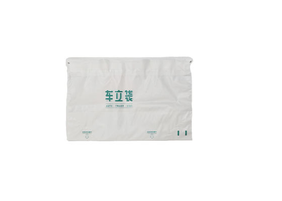 Tearproof Plastic Zipper Bag Reusable CPE Printing Embossing