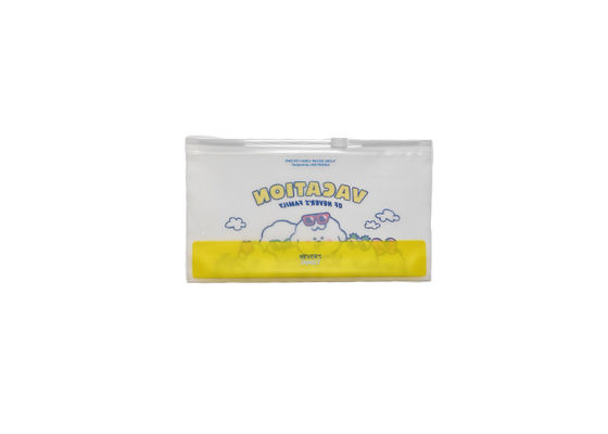 CPE Plastic Zipper Bag Biodegradable Printing Customized Color