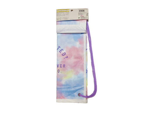Degradable Plastic Bag Drawstring Rainproof LDPE Printing Rope Bag