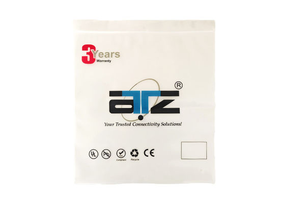 Reusable PE Zipper Bag Tearproof Printing Plastic Customized Size
