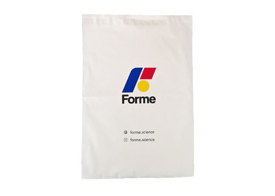 LDPE White Recycled Plastic Shipping Bags Waterproof Custom Size