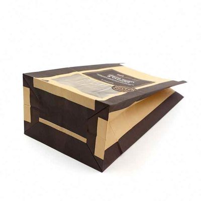 Tin Tie Paper Bread Bags With Window Bakery Bags China Supplier Wholesale Food Grade