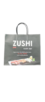 Pure paper packaging bag without plastic components