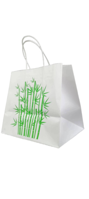 Pure paper packaging bag without plastic components