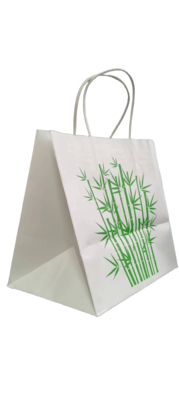 Pure paper packaging bag without plastic components