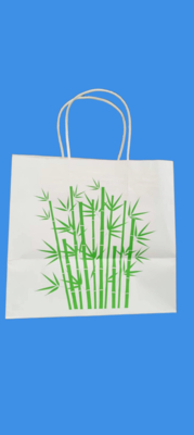 Pure paper packaging bag without plastic components