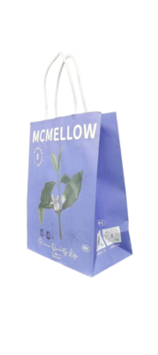 Pure paper packaging bag without plastic components