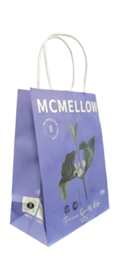 Pure paper packaging bag without plastic components