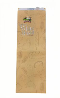 Прочный и долговечный коричневый бумажный пакет для покупок с прочной прочностью